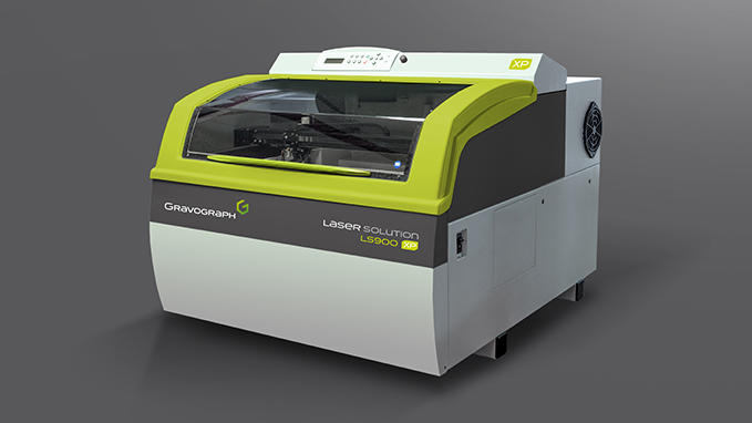 Лазерный гравер (лазерная гравировальная машина) Gravograph LS900XP C 80W