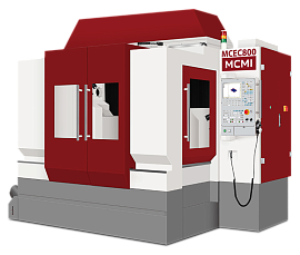 3-х осевой вертикальный обрабатывающий центр с ЧПУ MCMI RED LINE MCEC800