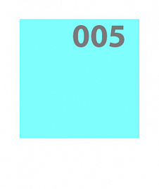 Термотрансферная плёнка ACE-301 (0,5х50м) Цвет голубой №005.
