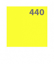 Термотрансферная плёнка Poli-flex Standart 400 (0,5х25м) Цвет флуоресцентный желтый (440)
