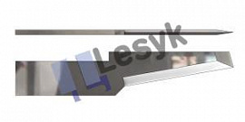 Нож Lesyk TC knife blade T 62 №26.64.488 (толщ.ножа 0.6 мм, толщ. материала 13 мм) для планшетных плоттеров Zund и пр.