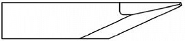 Нож  Ruizhou RZCUT-09 для планшетного плоттера (толщ. 1.0 мм). Совместим с  Ruizhou, Zund, DIGI, Ruizhou, iEcho, List, JingWei и пр.