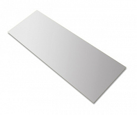 Металл для сублимации Мастертон 305х610 мм. Толщина 0.6 мм. Цвет: матовое серебро.