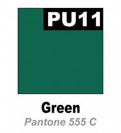 Термотрансферная тонкая полиуретановая плёнка PromaFlex (0,5х25м) Зеленый № PU11 (ближайший Pantone 555C)