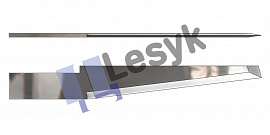 Нож Lesyk TC knife blade Z 63 №26.60.637 (толщ.ножа 0.6 мм, толщ. материала 29 мм) для планшетных плоттеров Zund и пр.