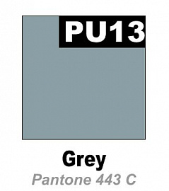 Термотрансферная тонкая полиуретановая плёнка PromaFlex (0,5х25м) Серый № PU13 (ближайший Pantone 443C)