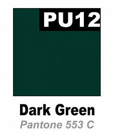 Термотрансферная тонкая полиуретановая плёнка PromaFlex (0,5х25м) Темно-зеленый № PU12 (ближайший Pantone 553C)